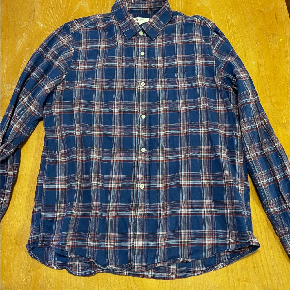 Gap light flannel